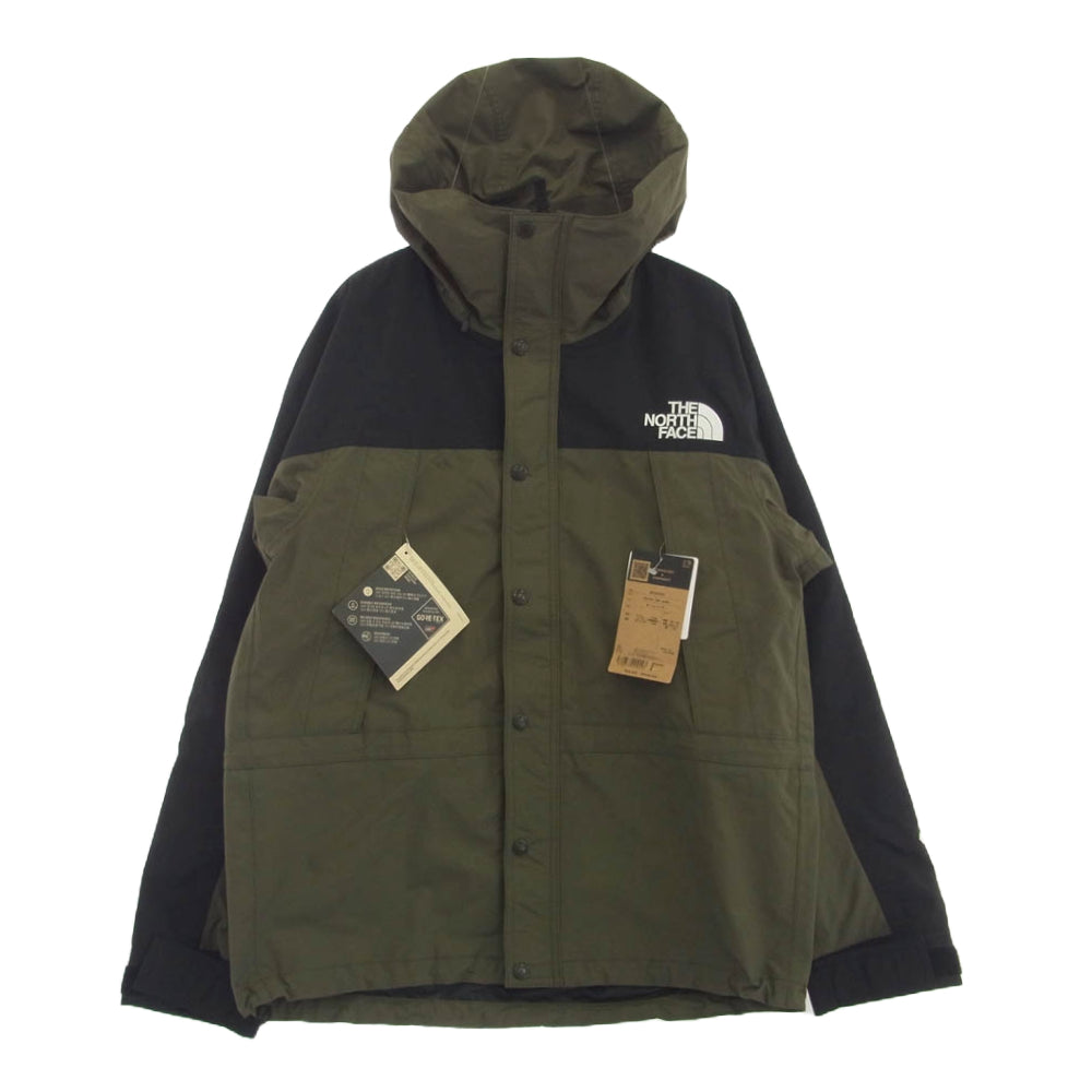 THE NORTH FACE ノースフェイス NP62450 Mountain Light Jacket  GORE-TEX マウンテン ライト ジャケット ナイロン ジャケット ゴアテックス カーキ系 M【新古品】【未使用】【中古】