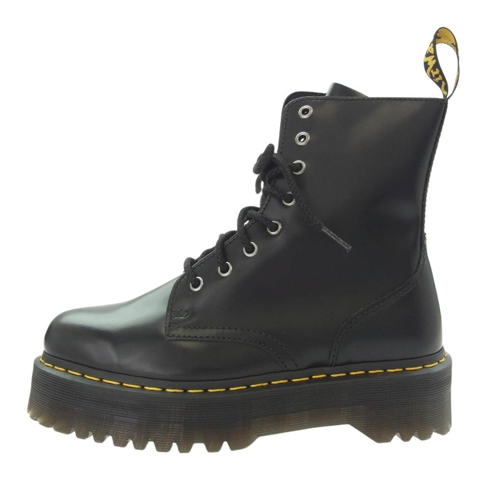 Dr.Martens ドクターマーチン AW006 8 HOLE レースアップ ブーツ ブラック系 US8【極上美品】【中古】