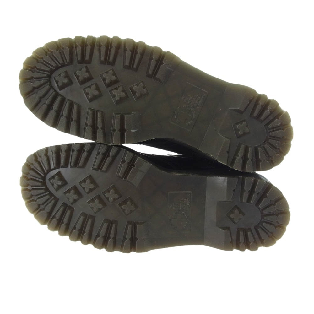 Dr.Martens ドクターマーチン AW006 8 HOLE レースアップ ブーツ ブラック系 US8【極上美品】【中古】