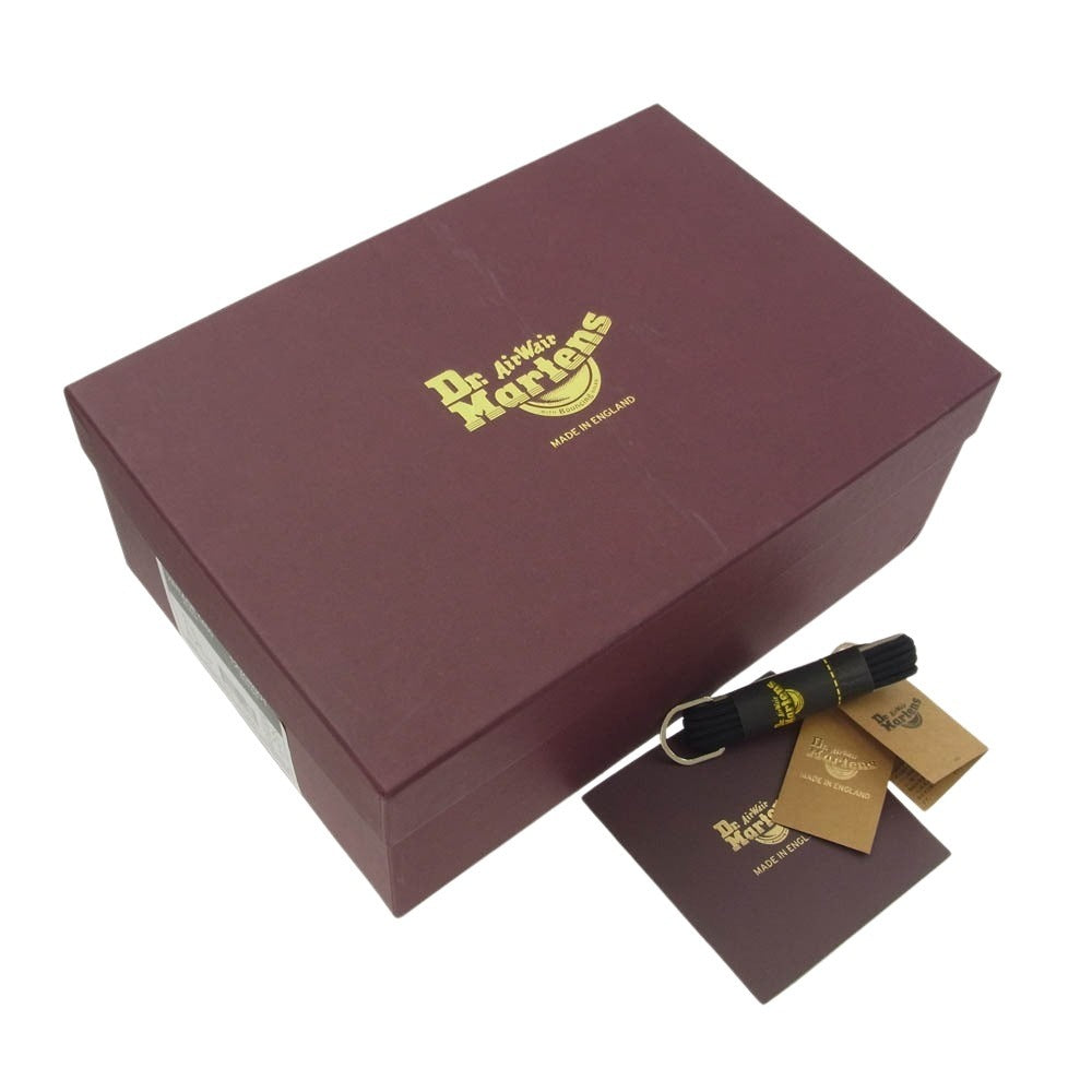 Dr.Martens ドクターマーチン 英国製 VINTAGE MIE 1460 8 ホール ブーツ ブラック系 US9【美品】【中古】