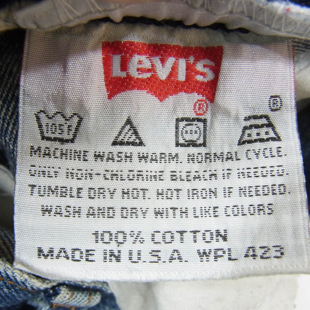Levi's リーバイス 501-0101 501 USA製 デニムパンツ インディゴブルー系 30【中古】