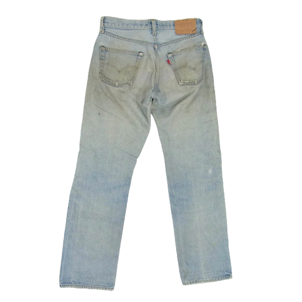 Levi's リーバイス 501 ボタン裏刻印524 赤耳 デニム パンツ インディゴブルー系 サイズ表記無【中古】