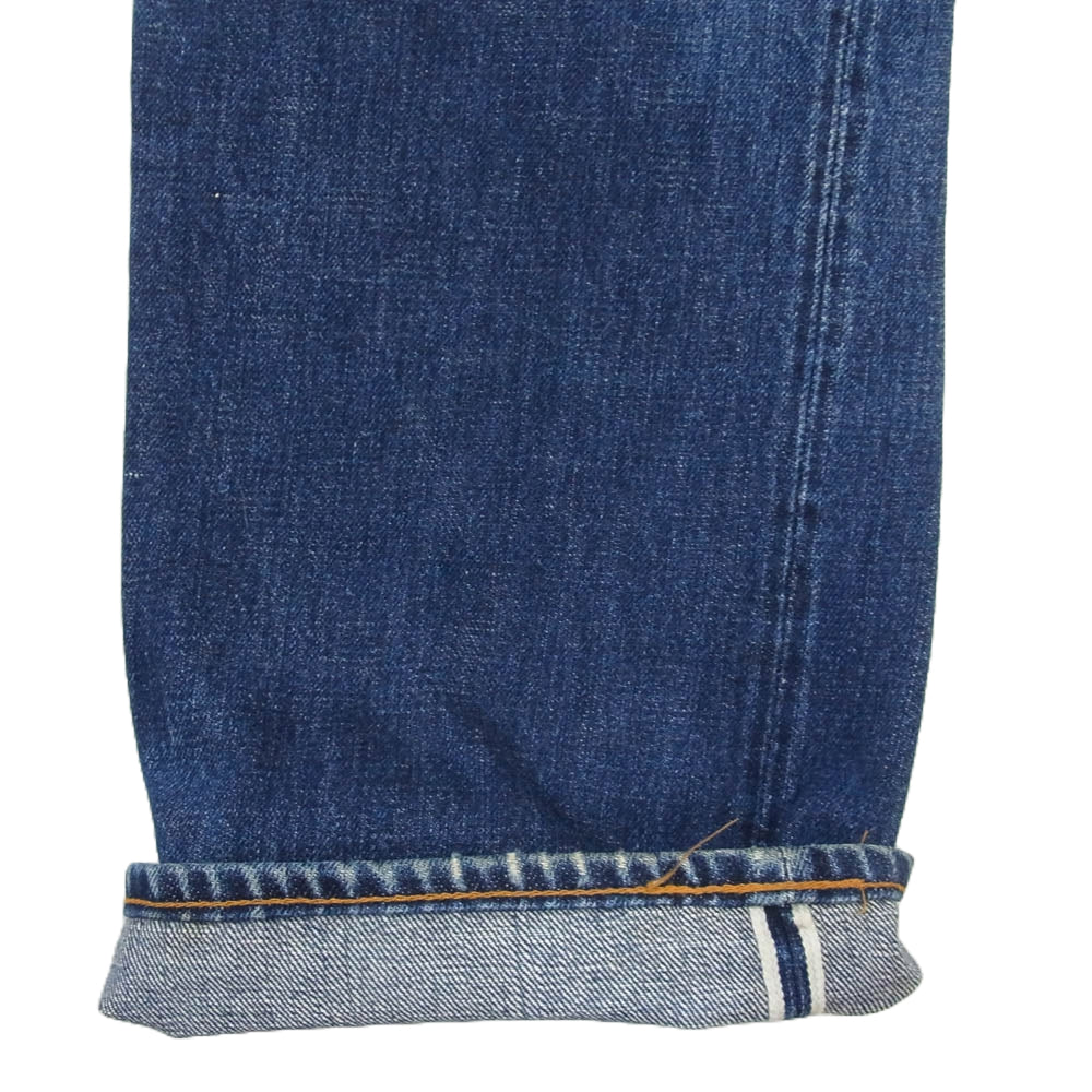 Levi's リーバイス 90s バレンシア製 USA製 501XX ストレート デニム パンツ インディゴ ボタンフライ BIG E ボタン裏刻印555 インディゴブルー系 33【中古】