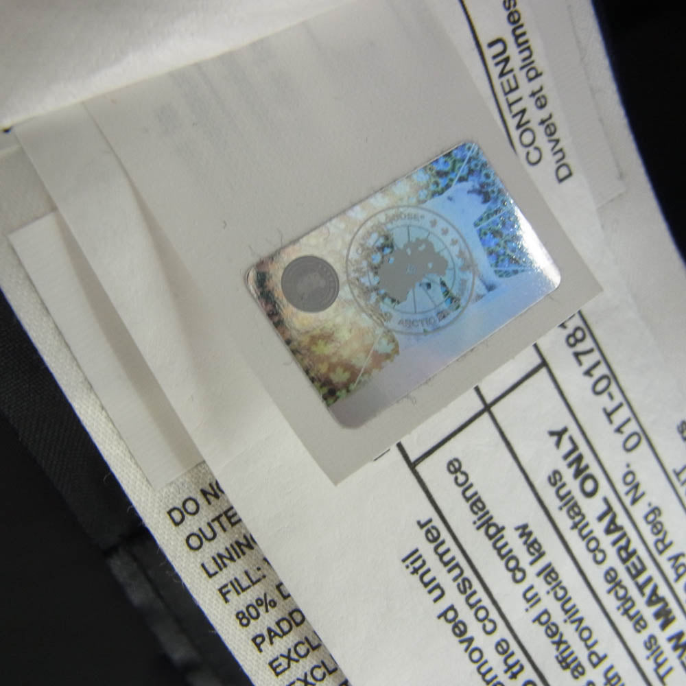 CANADA GOOSE カナダグース 3426MA サザビーリーグタグ CHATEAU PARKA FUSION FIT シャトー ダウン ジャケット フュージョン フィット カーキ系 M【中古】