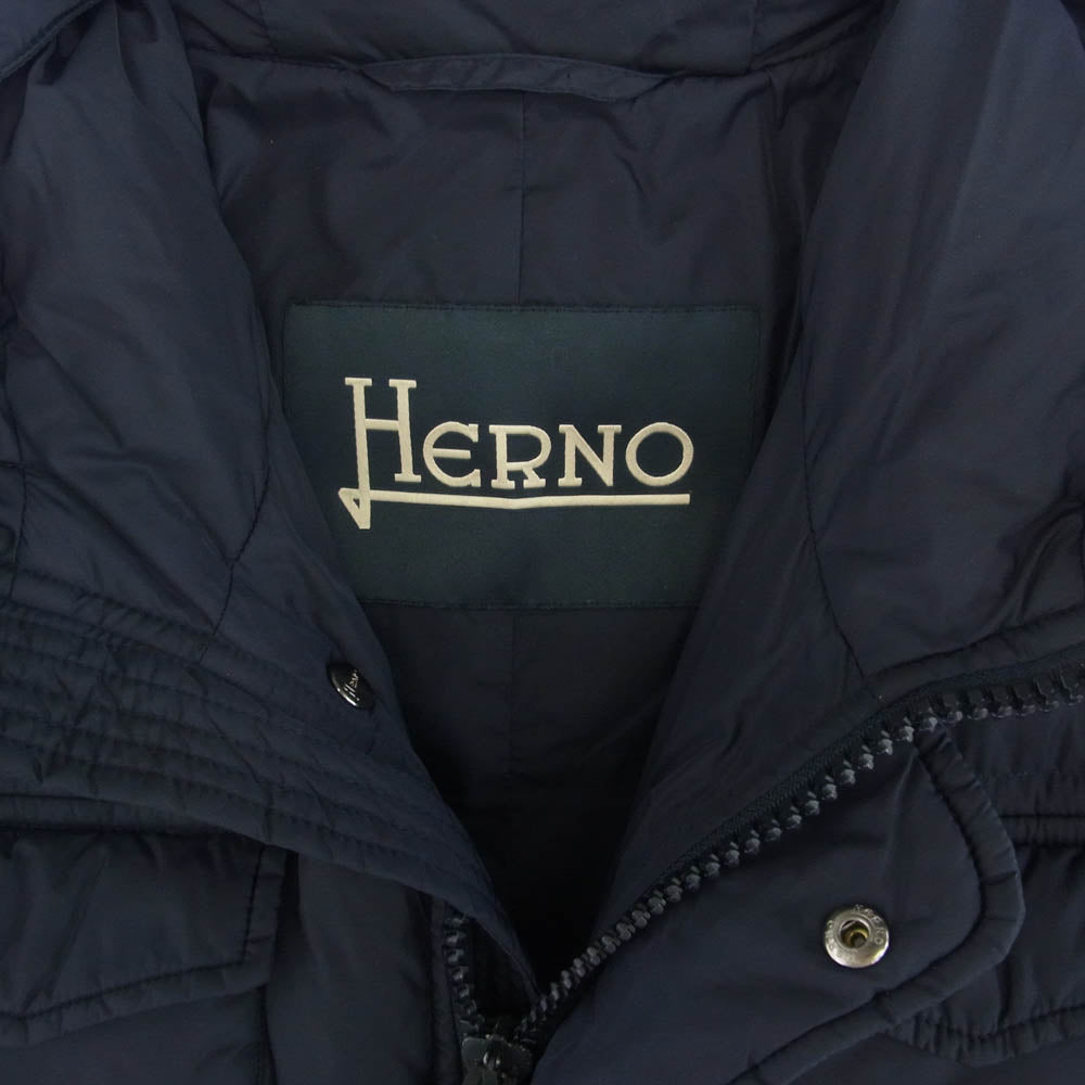 Herno ヘルノ PI0191U-12004-9200 ダウン ジャケット ネイビー系 46【中古】