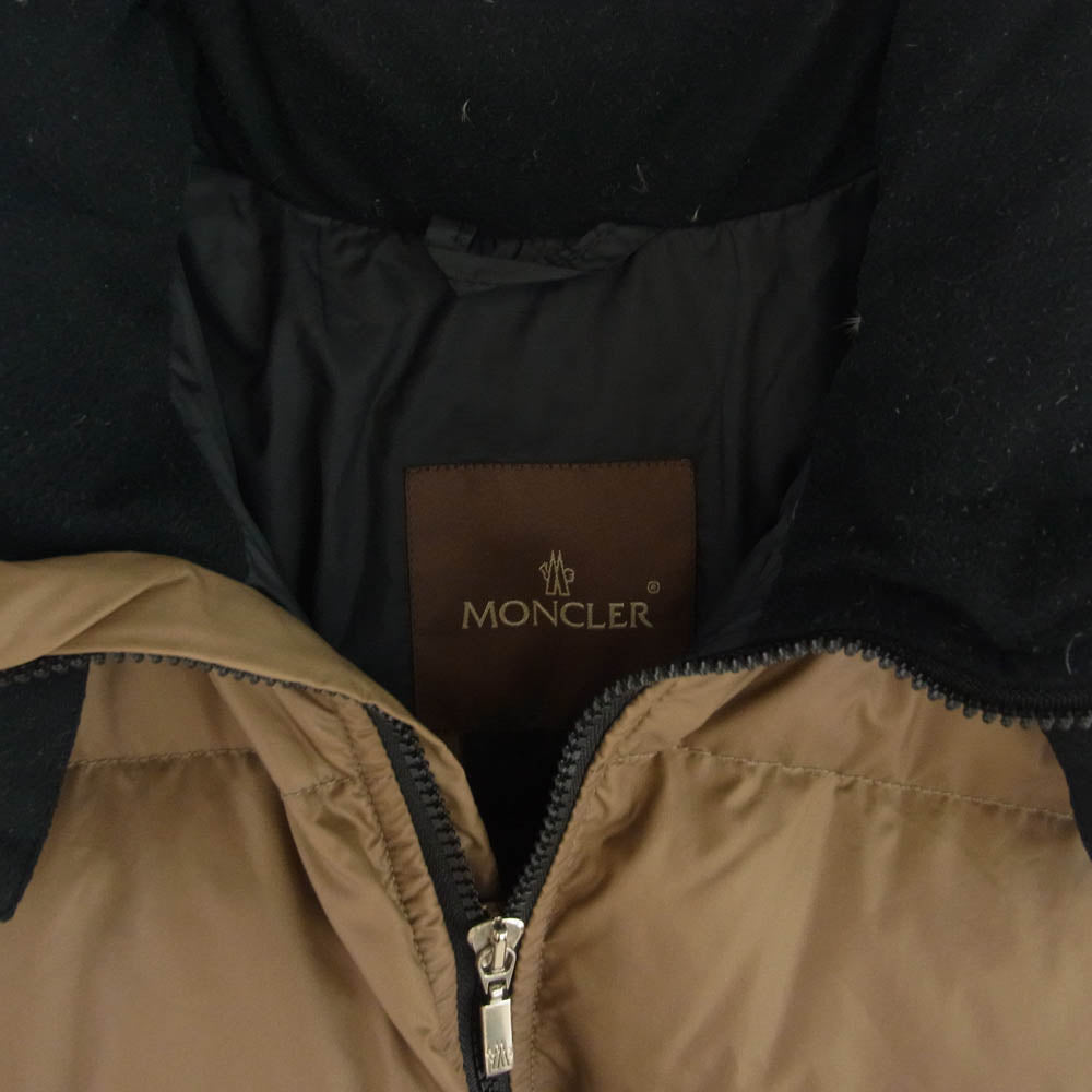 MONCLER モンクレール 茶タグ BAZILLE バジーレ ダウンジャケット ブラウン系 1【中古】