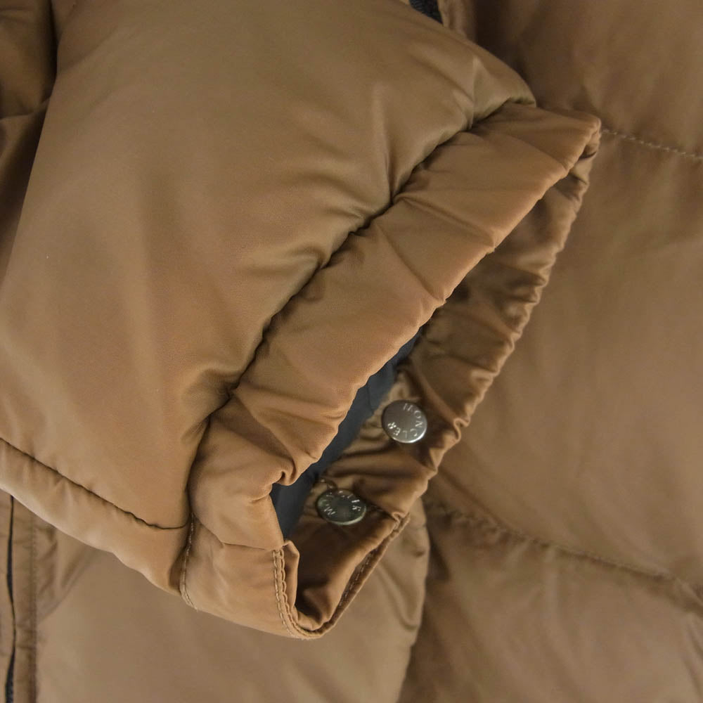 MONCLER モンクレール 茶タグ BAZILLE バジーレ ダウンジャケット ブラウン系 1【中古】