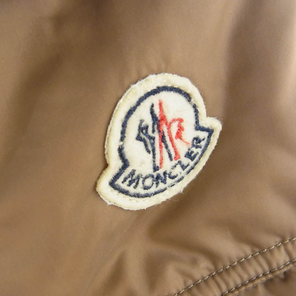 MONCLER モンクレール 茶タグ BAZILLE バジーレ ダウンジャケット ブラウン系 1【中古】