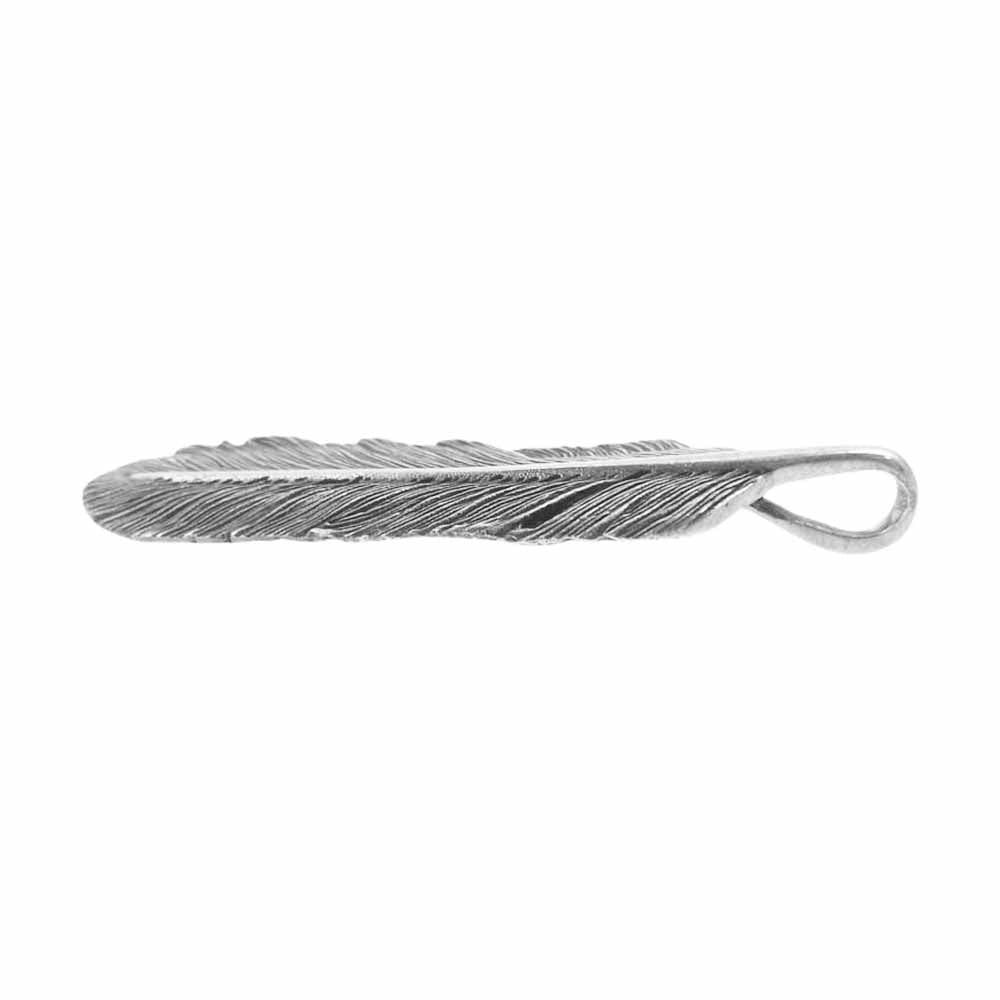 SAAD サード フェザー ペンダント トップ 右向き シルバー系【中古】