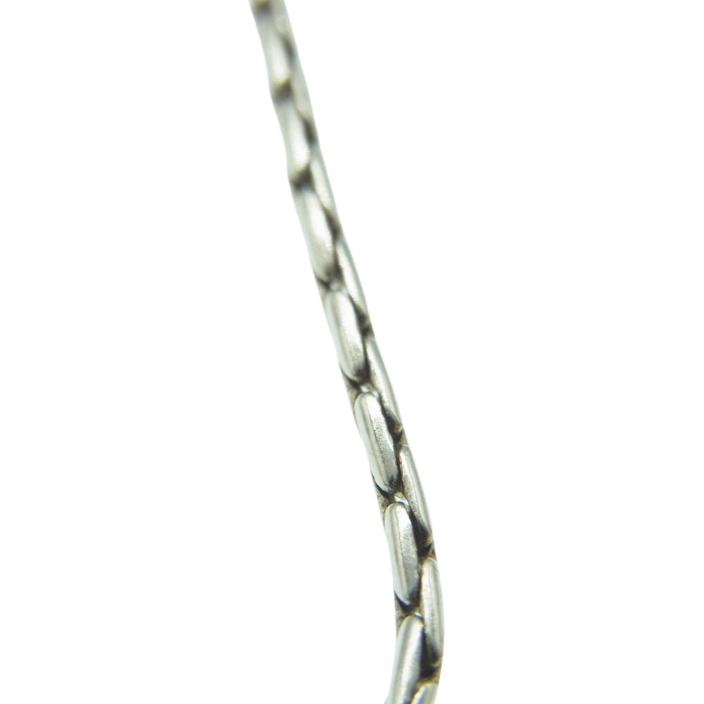 AMI PARIS アミパリス Alexandre Mattiussi Ami de Coeur ハートロゴ チェーン ブレスレット シルバー系 2【中古】