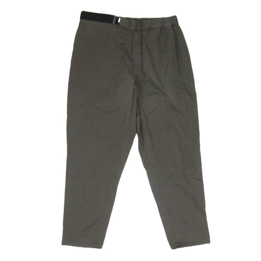 GRAPHPAPER グラフペーパー GM212-40619B STRETCH TYPEWRITER CHEF PANTS ストレッチ タイプライター シェフ パンツ ブラウン系 F【中古】