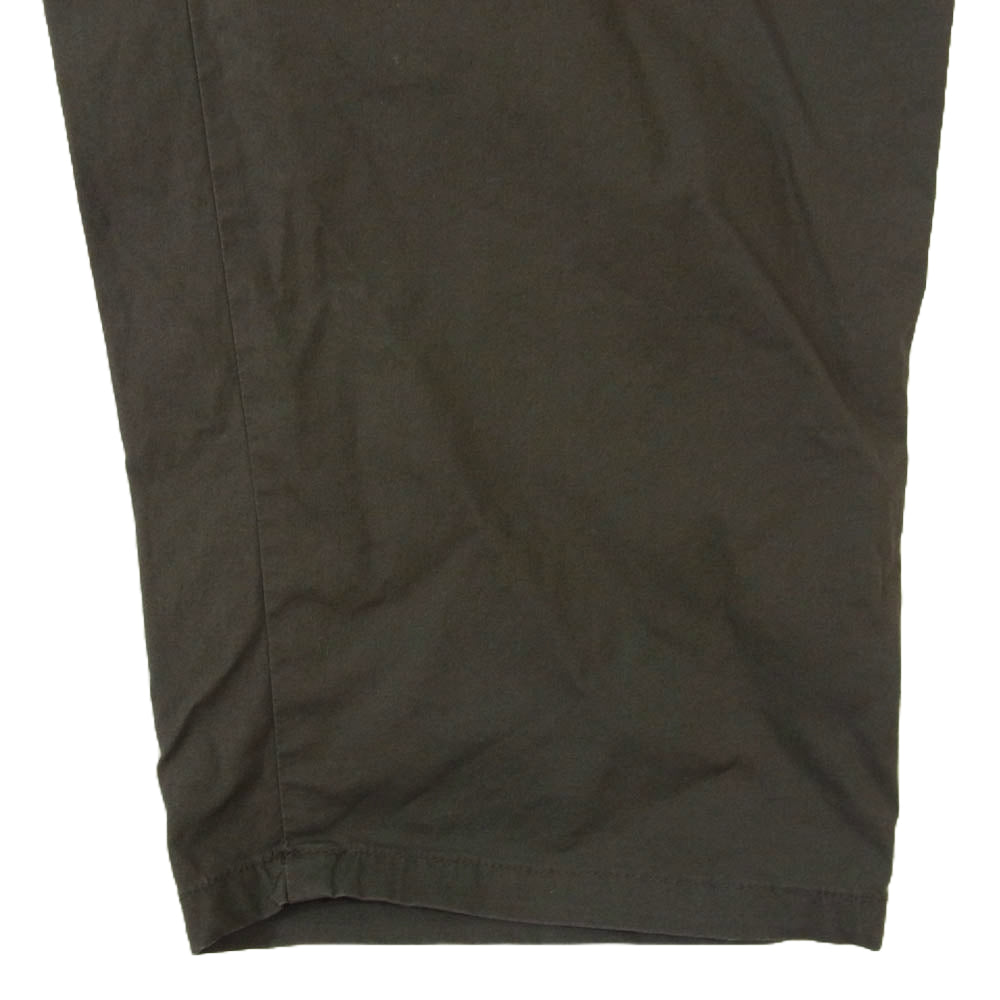 GRAPHPAPER グラフペーパー GM212-40619B STRETCH TYPEWRITER CHEF PANTS ストレッチ タイプライター シェフ パンツ ブラウン系 F【中古】