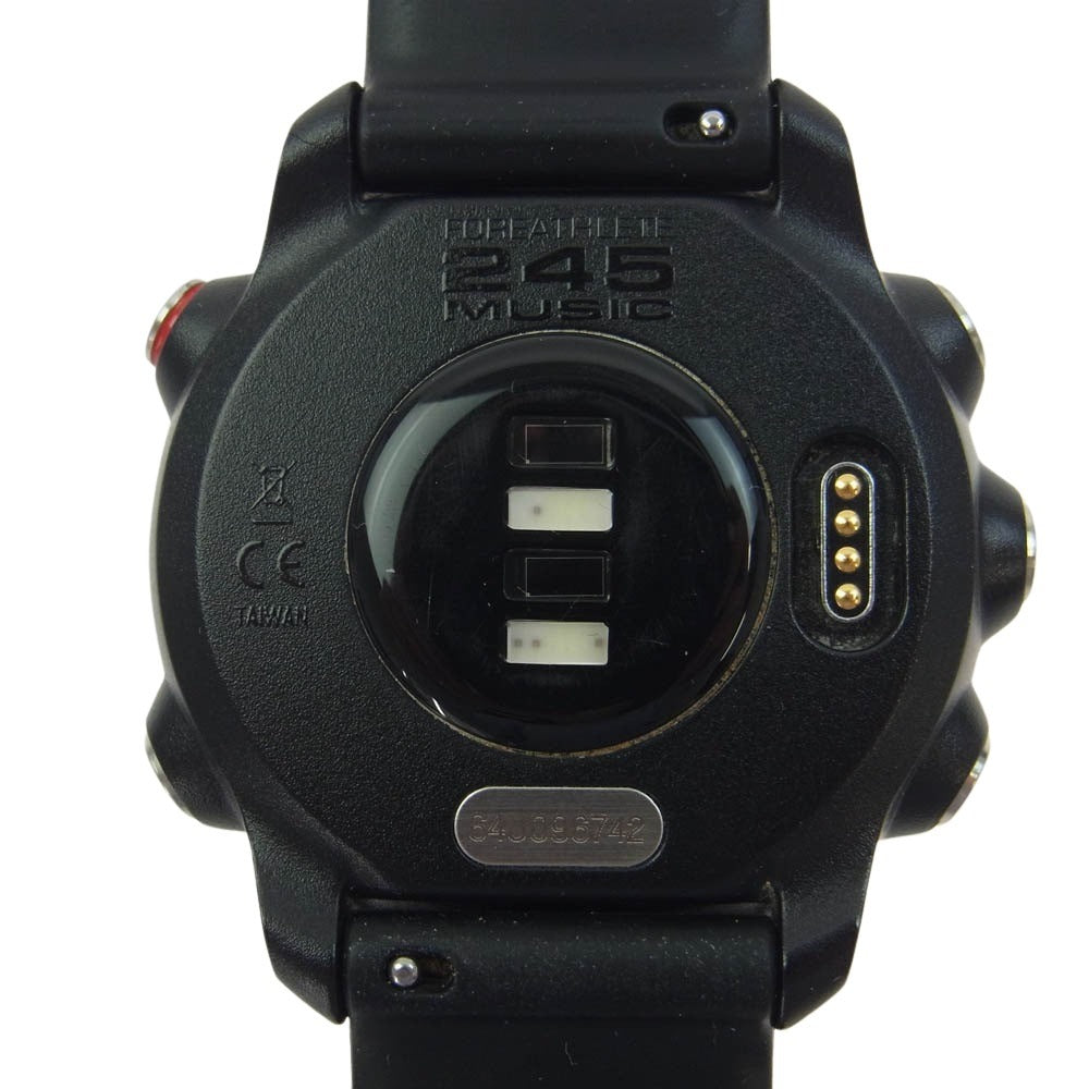 ガーミン GARMIN FOREATHLETE 245 MUSIC スマートウォッチ 腕時計 現状品 ブラック系【中古】