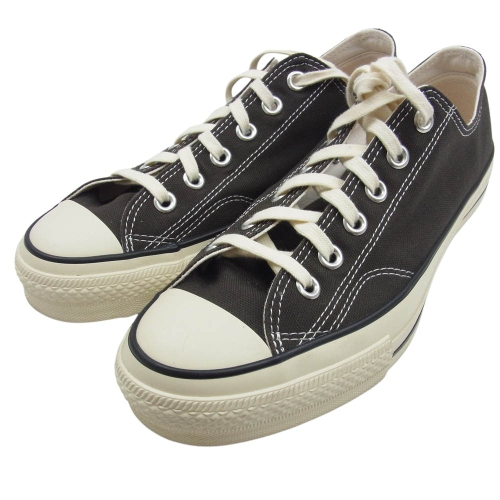 CONVERSE コンバース × BEAMS ALL STAR J 80s OX 日本製 オールスター ローカット スニーカー カーキ系 26.5cm【中古】