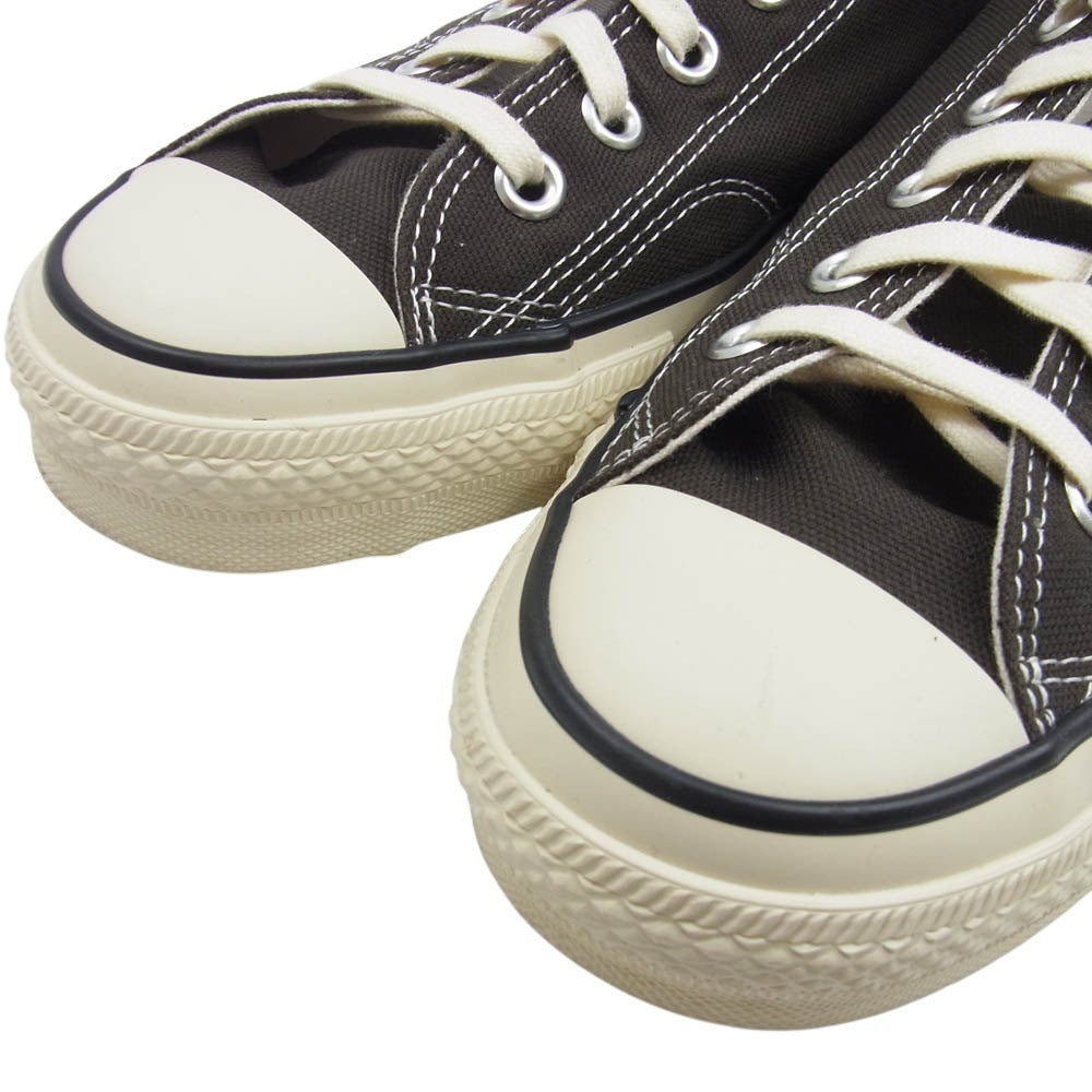 CONVERSE コンバース × BEAMS ALL STAR J 80s OX 日本製 オールスター ローカット スニーカー カーキ系 26.5cm【中古】