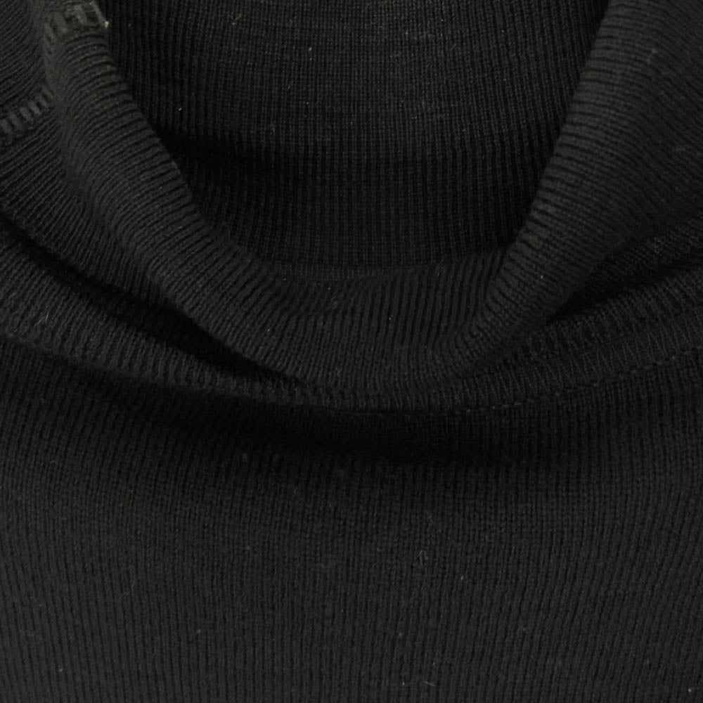 JOHN SMEDLEY ジョンスメドレー × BEAMS F ビームス タートルネック ニット ブラック系 S【中古】
