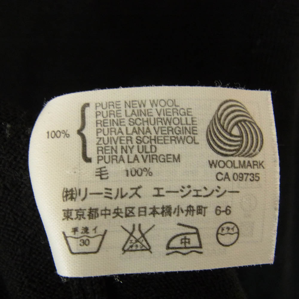 JOHN SMEDLEY ジョンスメドレー × BEAMS F ビームス タートルネック ニット ブラック系 S【中古】