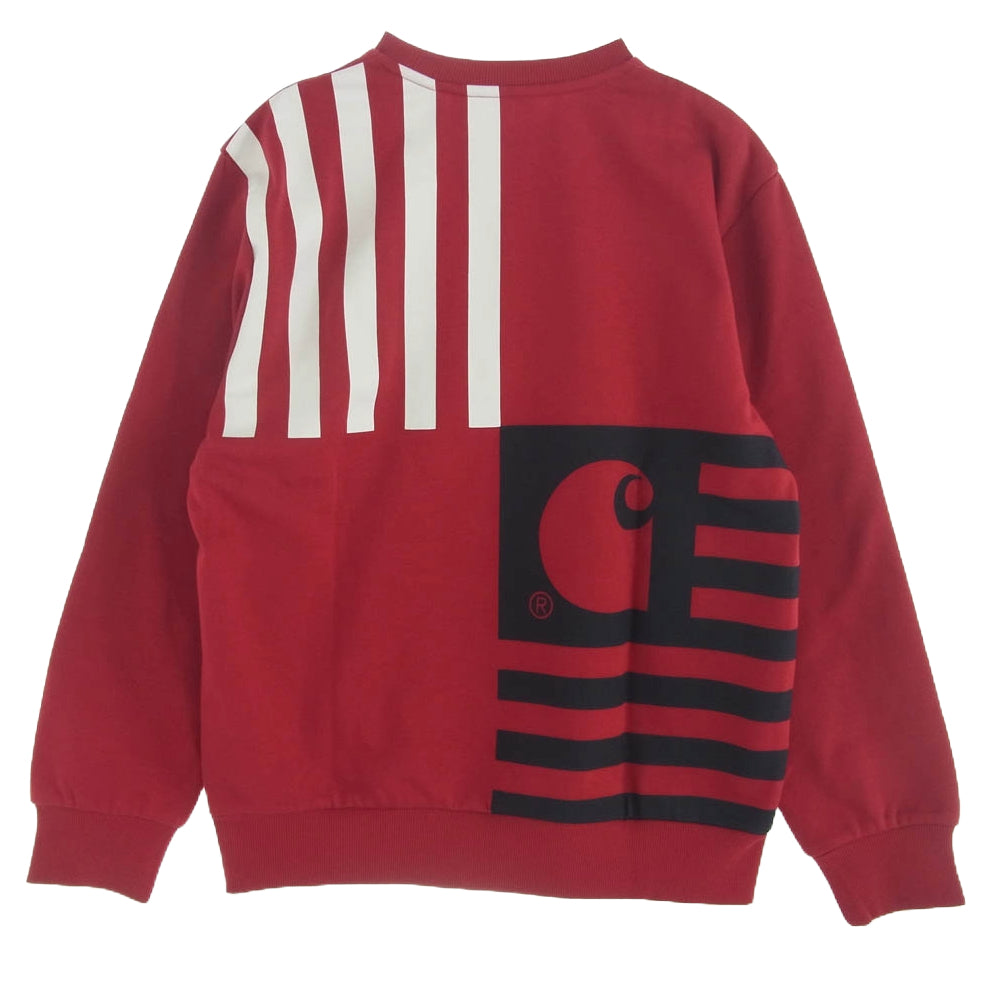 Carhartt カーハート COAST STATE SWEATSHIRT コースト ステイト セーター スウェット レッド系 S【新古品】【未使用】【中古】