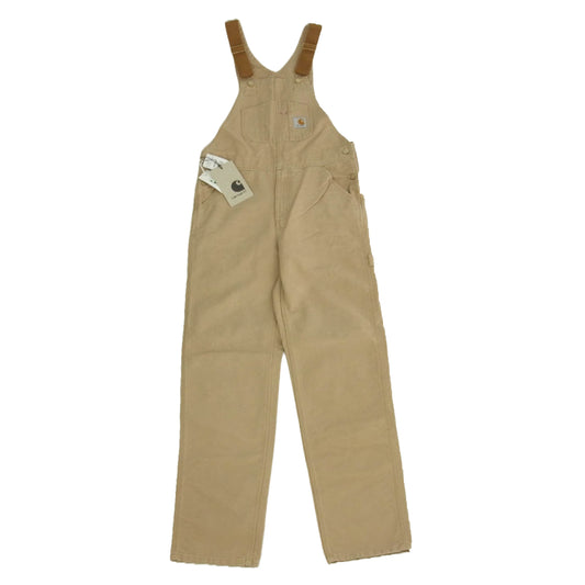 Carhartt カーハート BIB OVERALL ビブ オーバーオール DHBrown ベージュ系 30【新古品】【未使用】【中古】