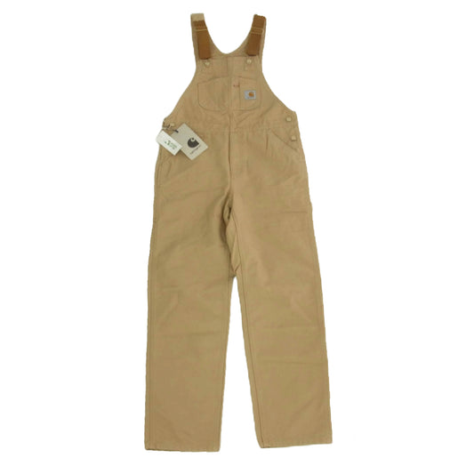 Carhartt カーハート BIB OVERALL ビブ オーバーオール ライトブラウン系 30【新古品】【未使用】【中古】