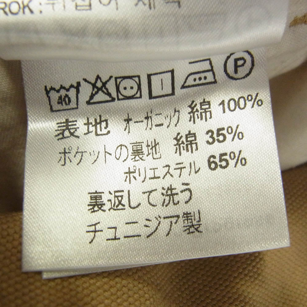 Carhartt カーハート BIB OVERALL ビブ オーバーオール ライトブラウン系 30【新古品】【未使用】【中古】