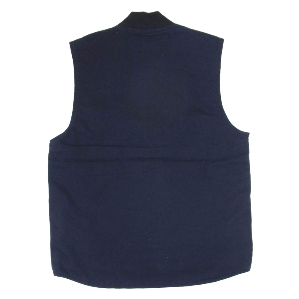 Carhartt カーハート Classic Vest クラシック ベスト ダーク  ネイビー系 S【極上美品】【中古】