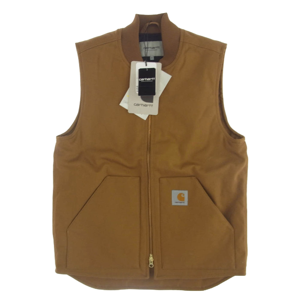 Carhartt カーハート WIP VEST ダブリューアイピー ベスト ブラウン系 S【新古品】【未使用】【中古】