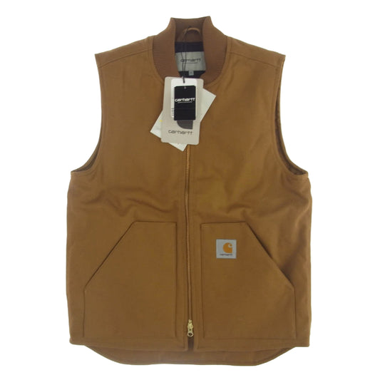 Carhartt カーハート WIP VEST ダブリューアイピー ベスト ブラウン系 S【新古品】【未使用】【中古】