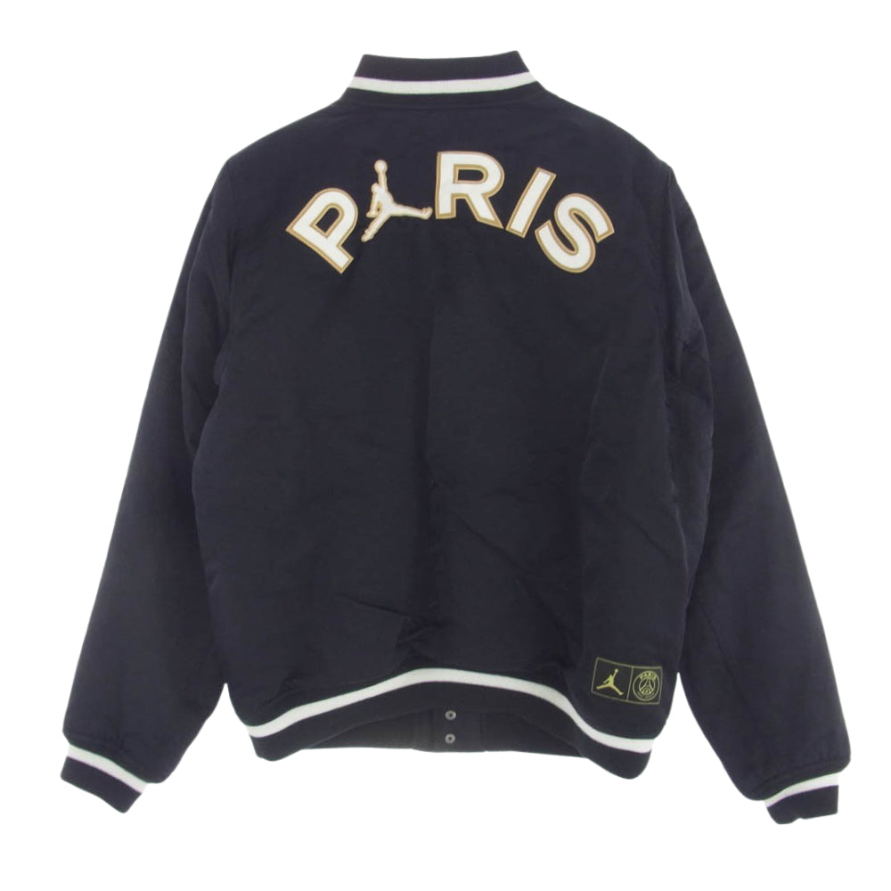 NIKE ナイキ CK9666-010 PSG JACKET JORDAN BRAND パリサンジェルマン 中綿 スタジャン スタジアムジャケット ブラック系 L 175/92A【中古】