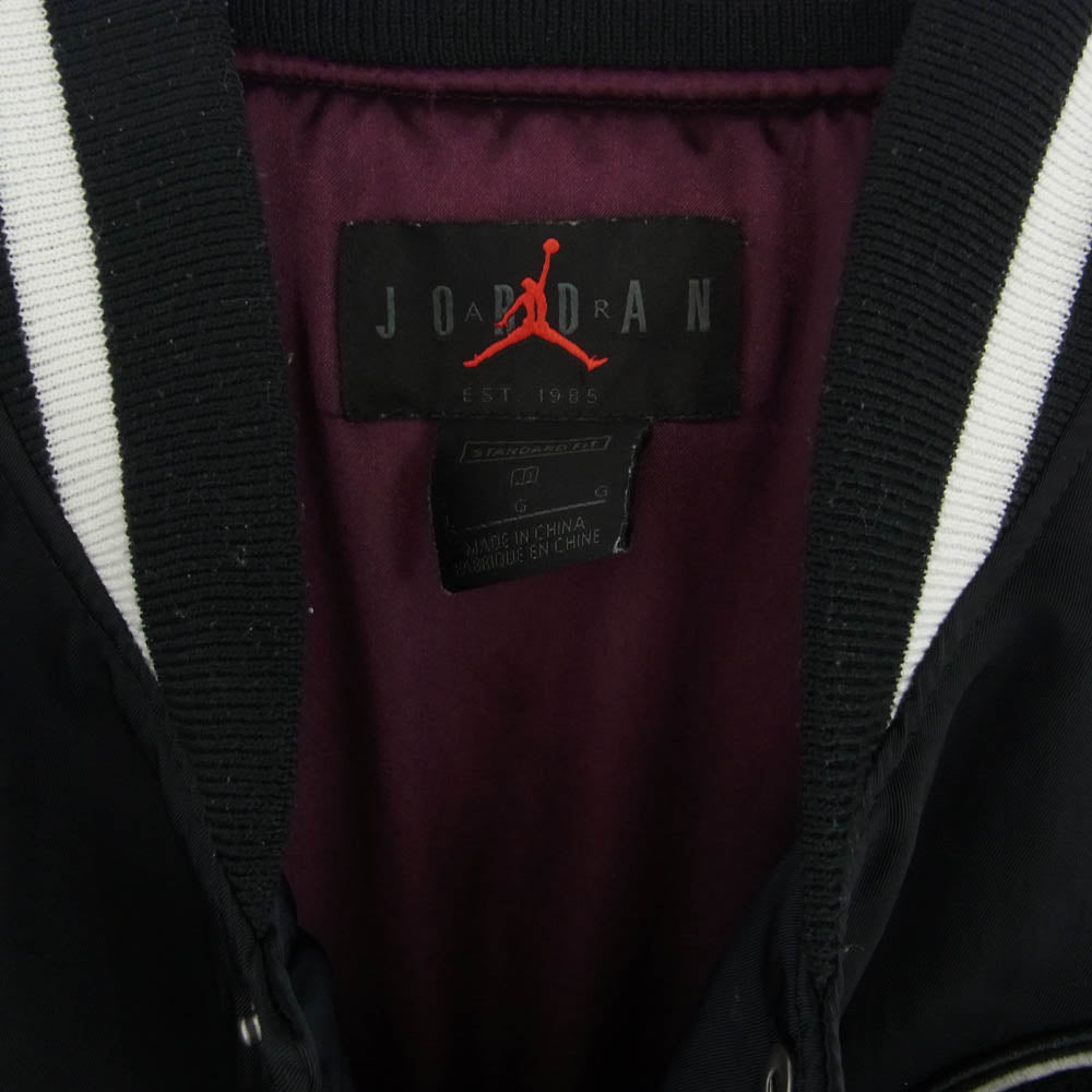 NIKE ナイキ CK9666-010 PSG JACKET JORDAN BRAND パリサンジェルマン 中綿 スタジャン スタジアムジャケット ブラック系 L 175/92A【中古】