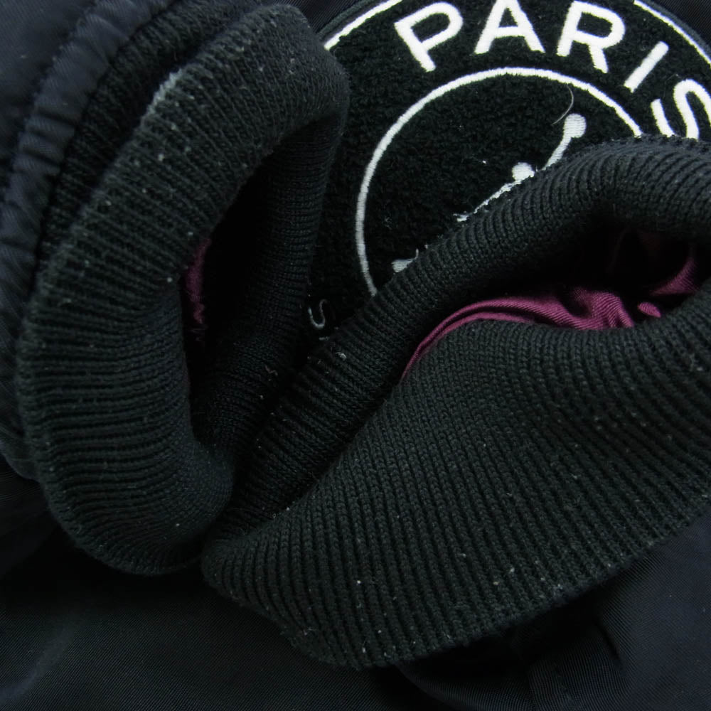 NIKE ナイキ CK9666-010 PSG JACKET JORDAN BRAND パリサンジェルマン 中綿 スタジャン スタジアムジャケット ブラック系 L 175/92A【中古】