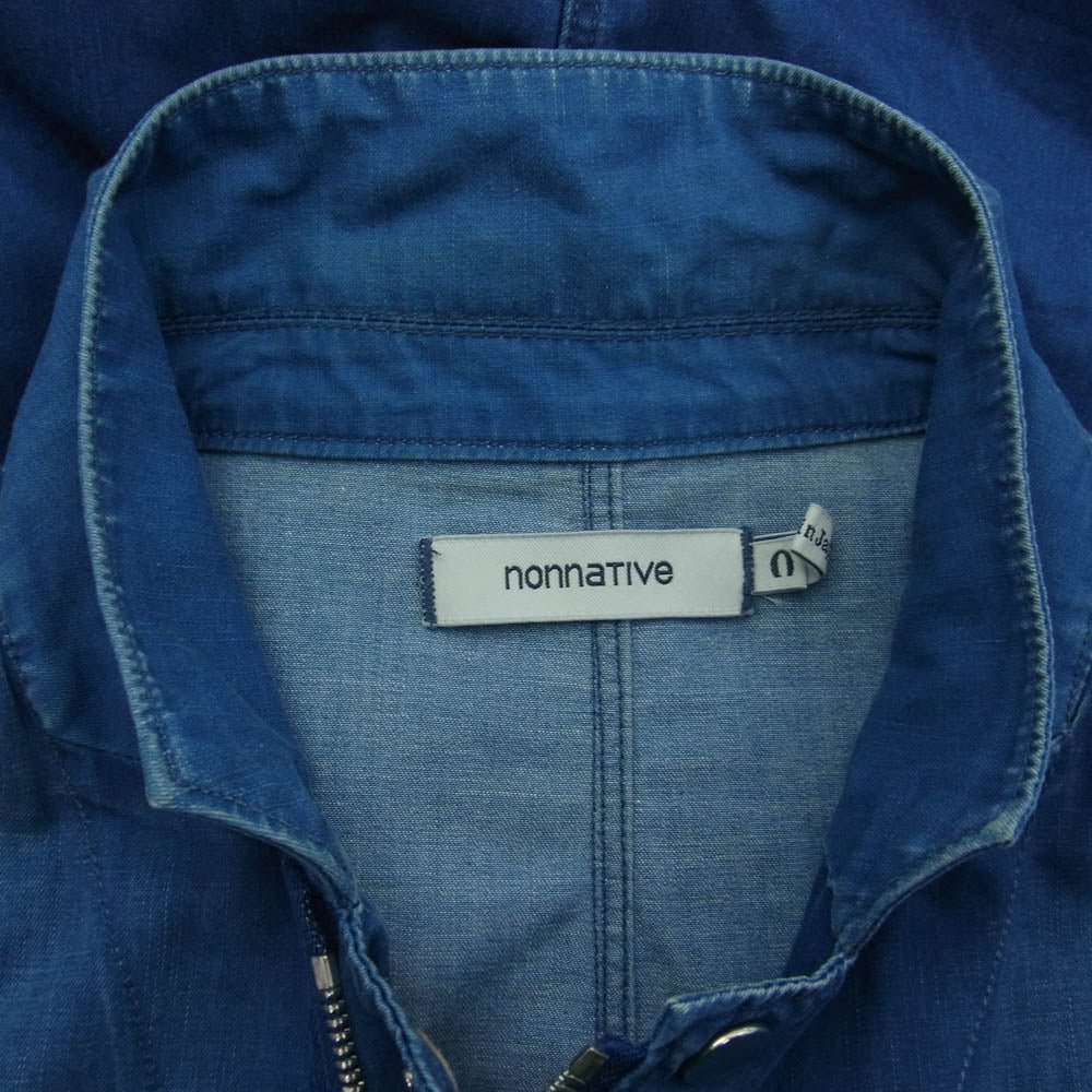 nonnative ノンネイティブ 15SS NN-J2707　 TRAVELER COAT トラベラー コート デニム インディゴブルー系【中古】