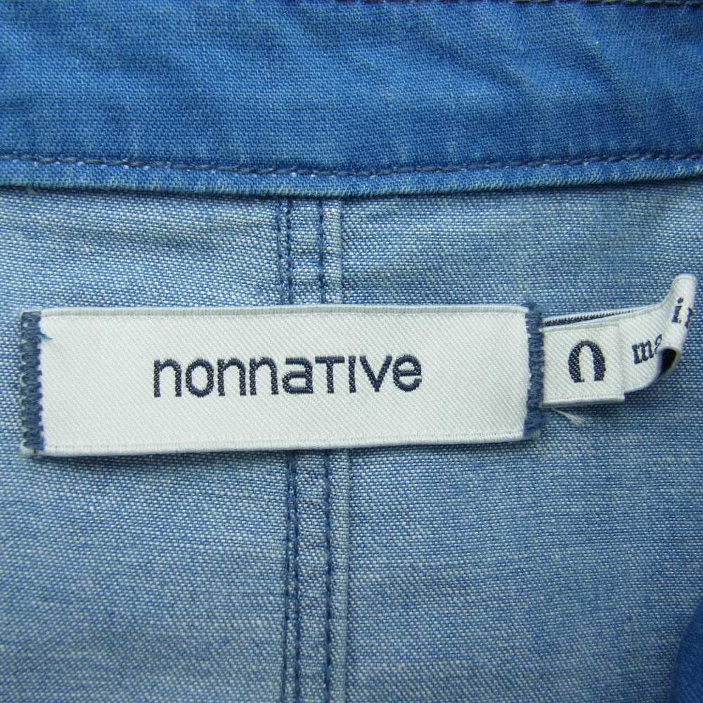 nonnative ノンネイティブ 15SS NN-J2707　 TRAVELER COAT トラベラー コート デニム インディゴブルー系【中古】