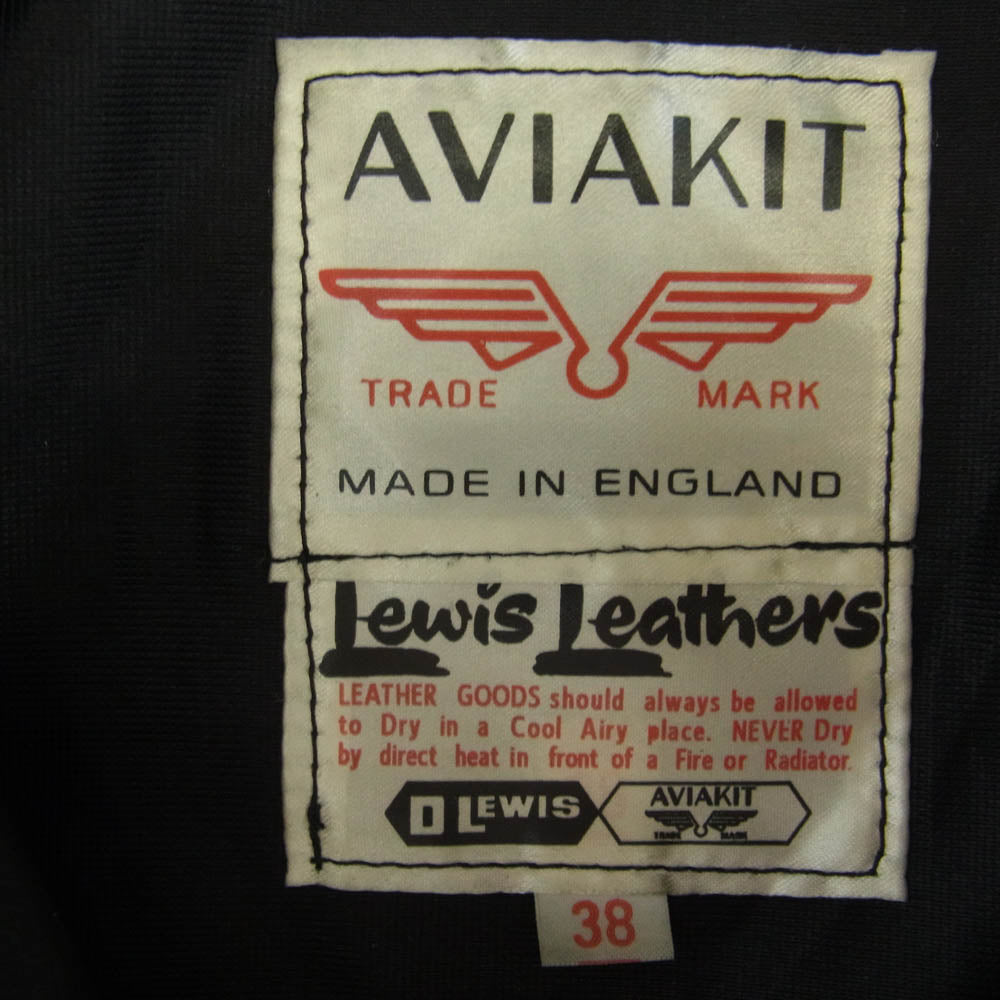 Lewis Leathers ルイスレザー 551T TIGH FIT DOMINATOR SHEEP SKIN ドミネーター タイトフィット シープスキン シングル ライダース ジャケット ブラック系 38【中古】