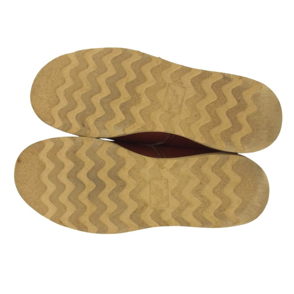 RED WING レッドウィング 8875 CLASSIC MOC TOE クラシック モック トゥ レースアップ レザー ブーツ シューズ レッド系 26.5cm【中古】