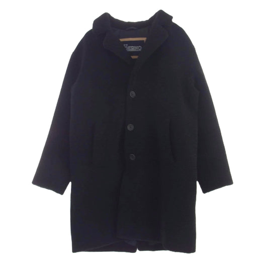 Herno ヘルノ CA000187U-12659-9300 チェスター ボア コート ブラック系 52【中古】