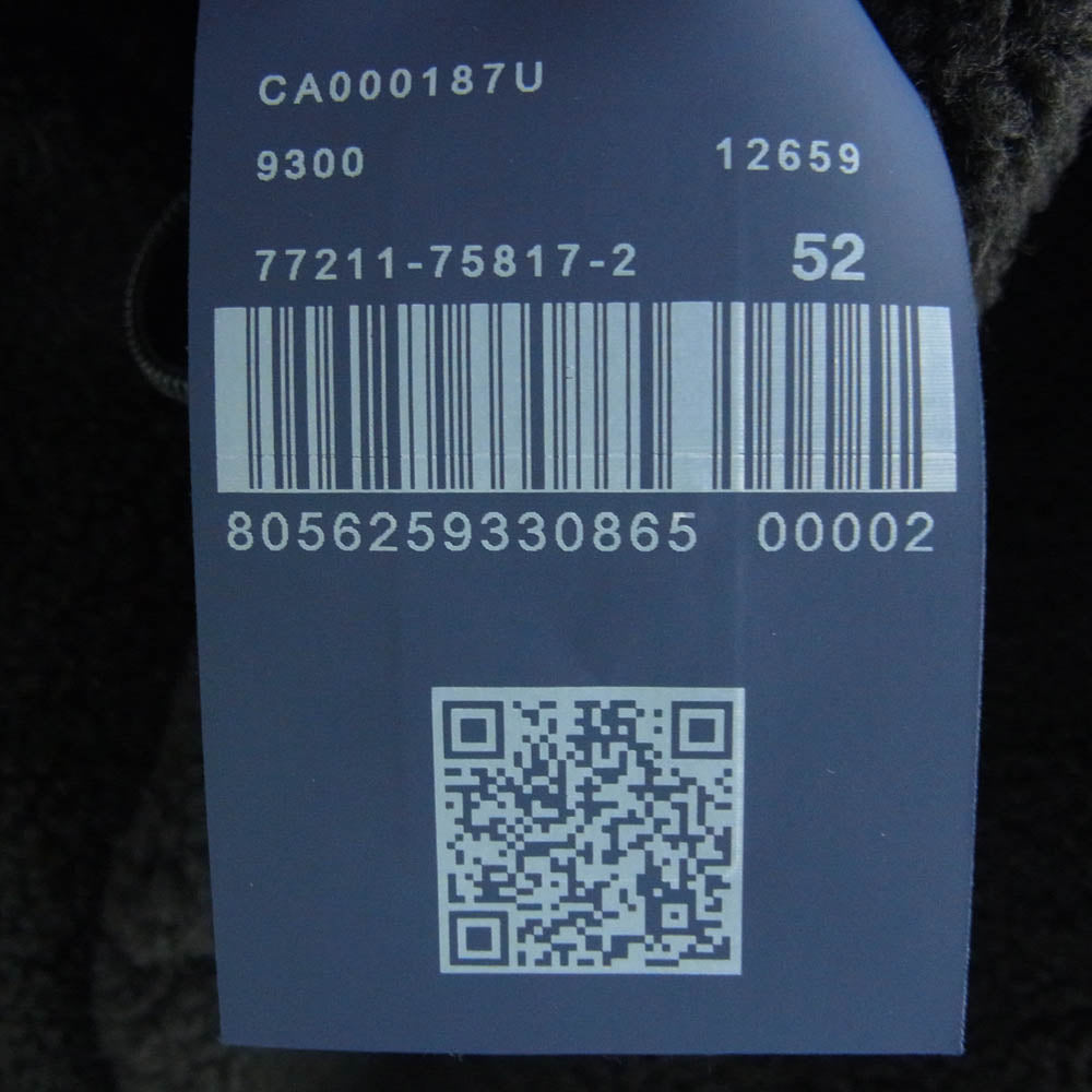 Herno ヘルノ CA000187U-12659-9300 チェスター ボア コート ブラック系 52【中古】