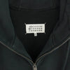 MAISON MARGIELA メゾンマルジェラ 24AW S50HG0046 S25520 SWEAT JACKET オーバーサイズ エンブロイダーロゴ ジップアップ スウェット パーカー ブラック ブラック系 S【中古】