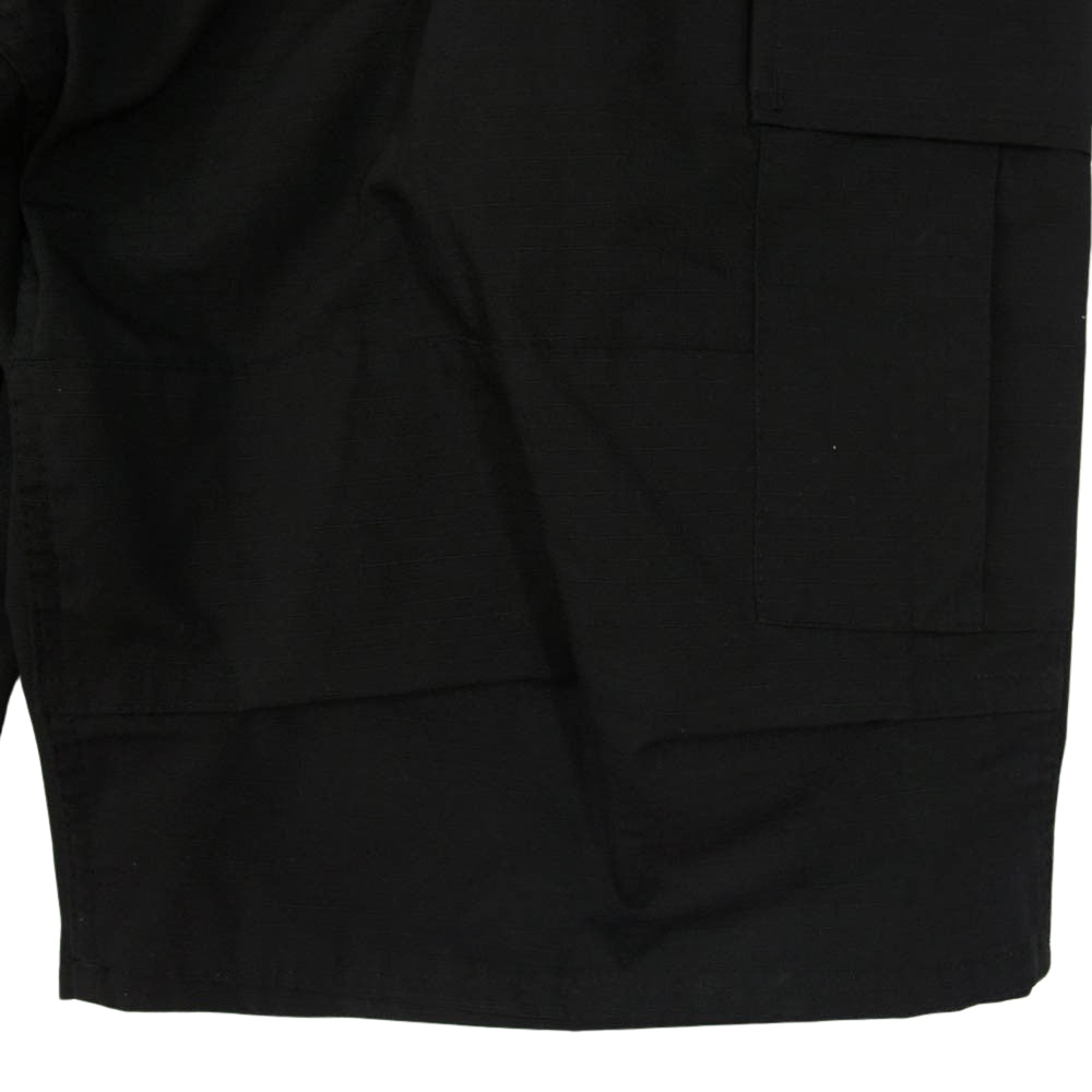 ワイエムシーエルケーワイ BATTLE DRESS UNIFORM バトル ドレス ユニフォーム ショート カーゴ パンツ ブラック系 XL【中古】