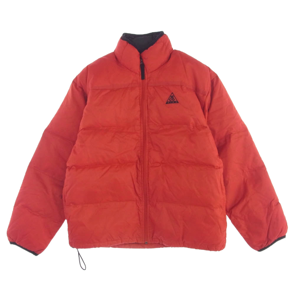 NIKE ナイキ 90s ヴィンテージ ダウン ジャケット レッド系 L【中古】