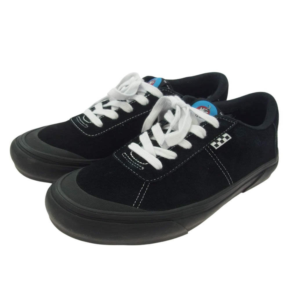 VANS バンズ VN0A2Z3CBKA Skate Agah Vcu シグネチャー モデル サル マンアガー ローカット スニーカー ブラック系 28.5cm【中古】