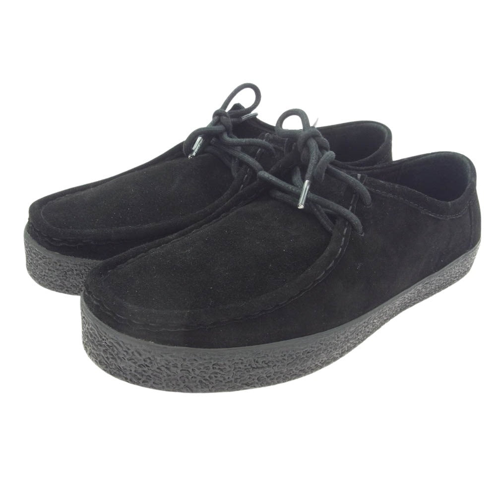 ラストリゾート エービー VM006-Moc Moc SUEDE モックトゥ スエード  ローカット シューズ ブラック系 28.5cm【美品】【中古】