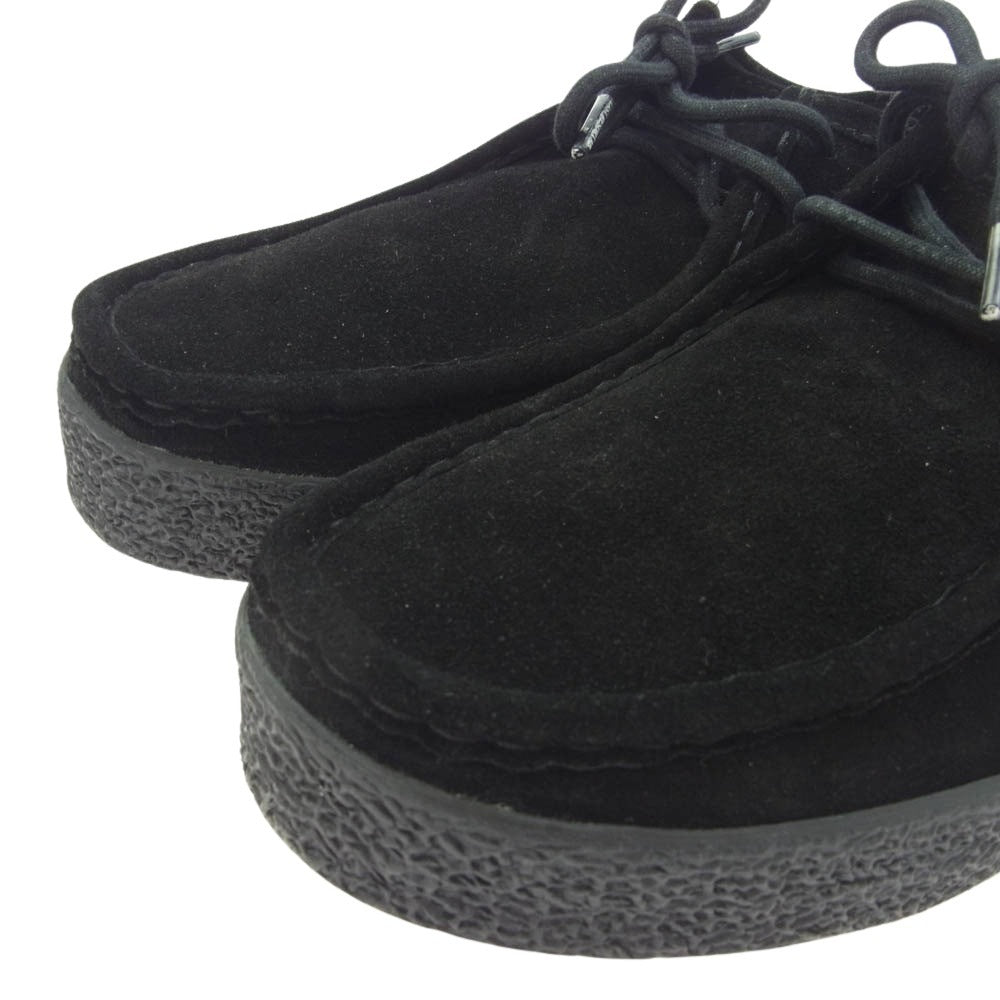 ラストリゾート エービー VM006-Moc Moc SUEDE モックトゥ スエード  ローカット シューズ ブラック系 28.5cm【美品】【中古】