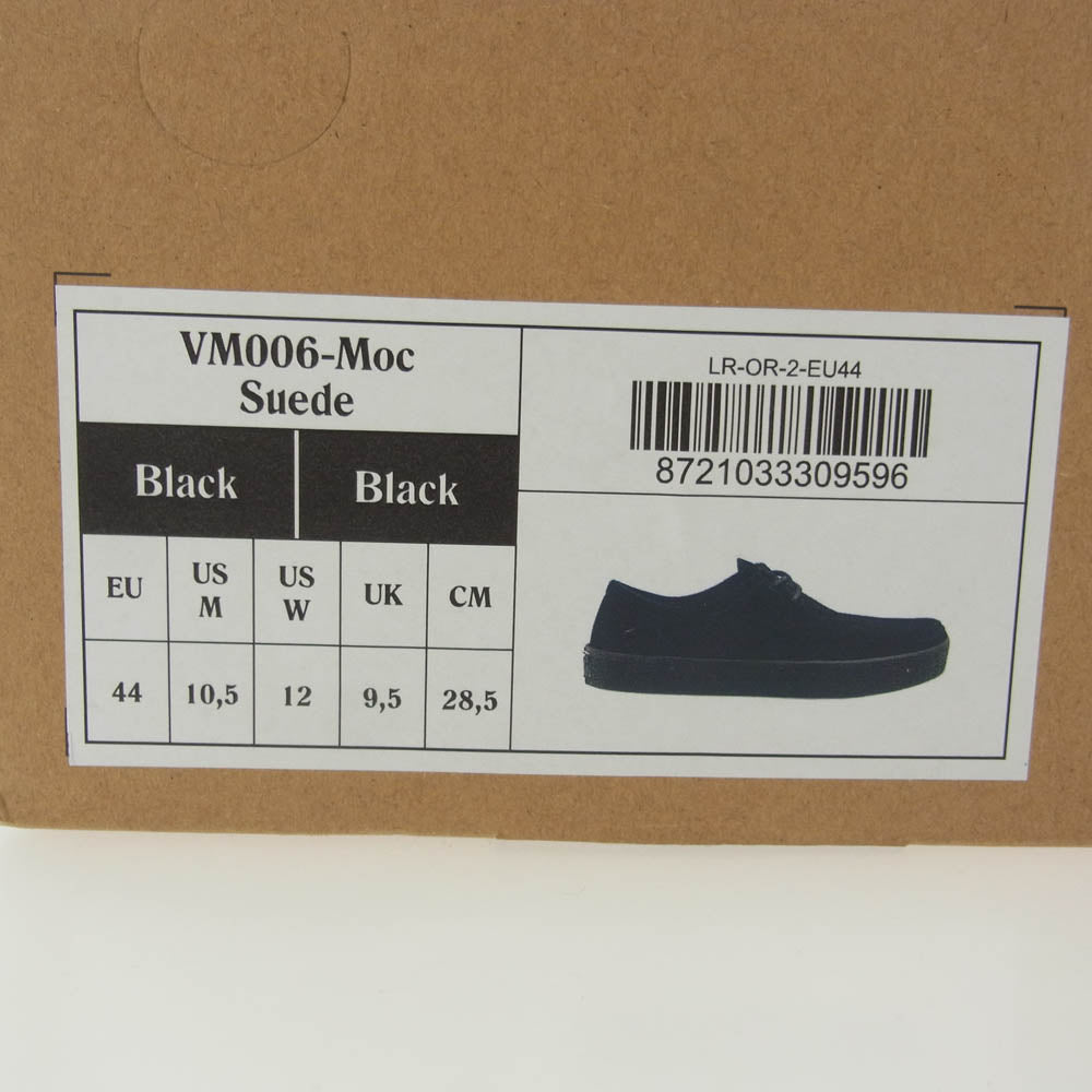 ラストリゾート エービー VM006-Moc Moc SUEDE モックトゥ スエード  ローカット シューズ ブラック系 28.5cm【美品】【中古】