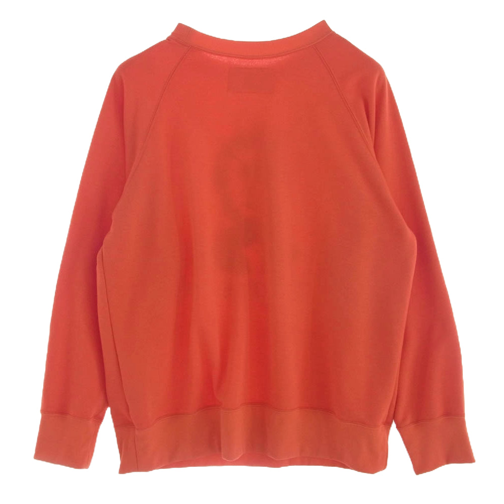 MOUNTAIN RESEARCH マウンテンリサーチ 24SS MTR-3888 MT Sweat  ヘンリー・D・ソロー スウェット オレンジ系 L【美品】【中古】