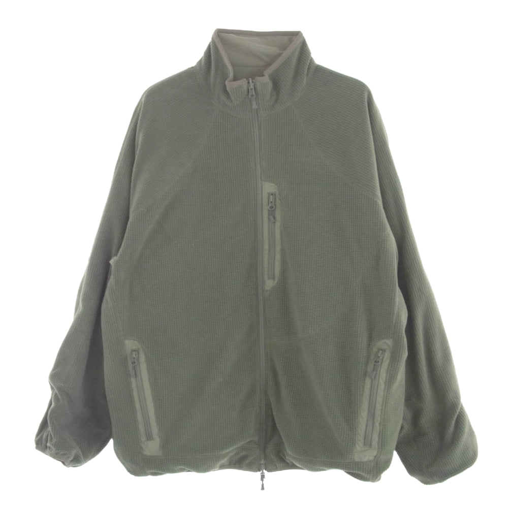 DAIWA PIER39 ダイワピア 23AW BE-61023W TECH REVERSIBLE MIL ECWCS STAND JACKET テック リバーシブル スタンドカラー ジャケット カーキ系 L【中古】