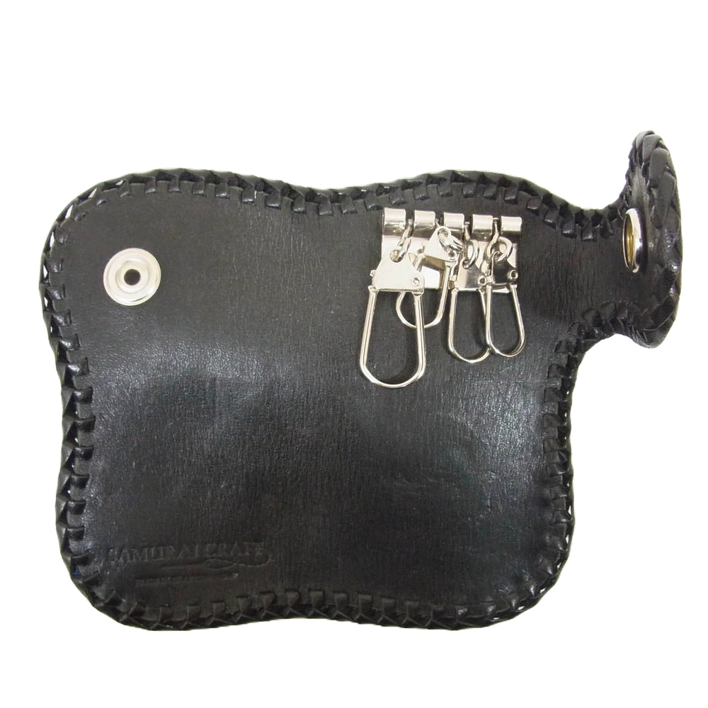 SAMURAI CRAFT サムライクラフト KEY CASE キーケース ブルー系【中古】