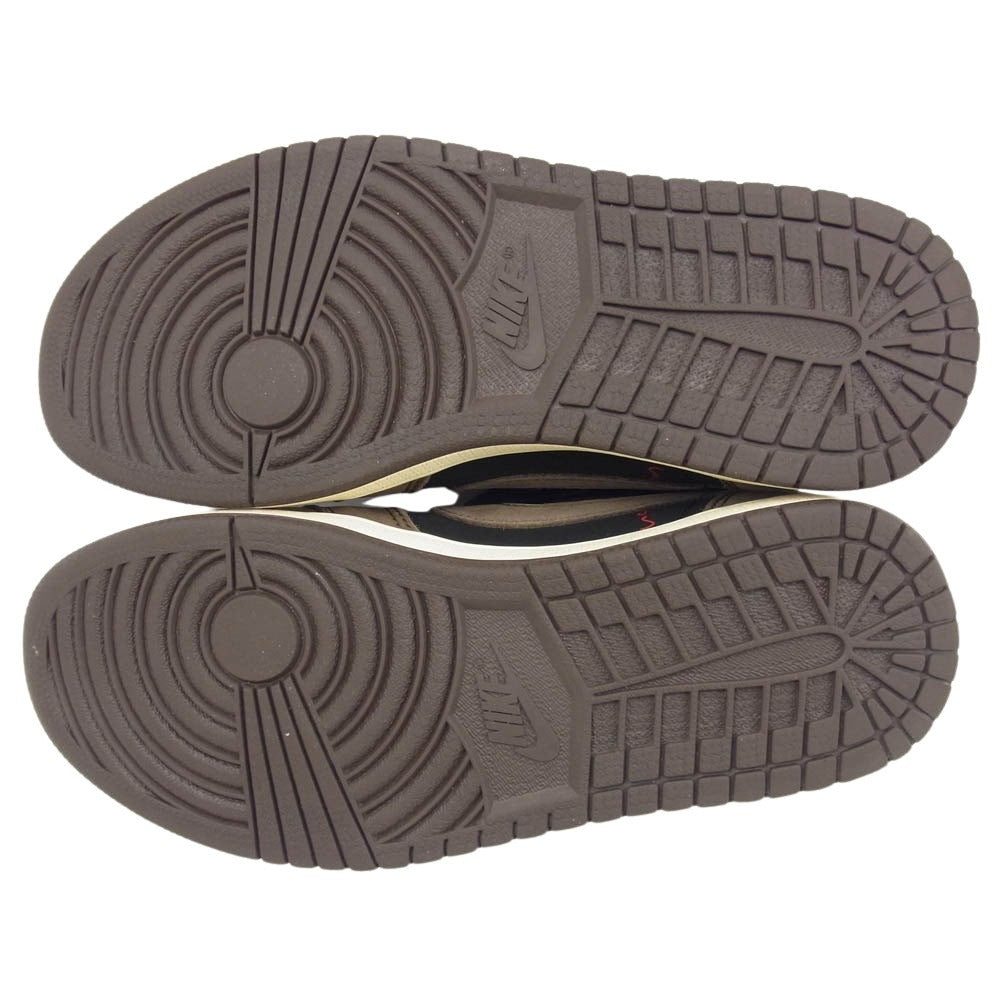 NIKE ナイキ CQ4277-001 Travis Scott Air Jordan 1 Low OG SP-T ローカット スニーカー ブラウン系 26.0cm【中古】