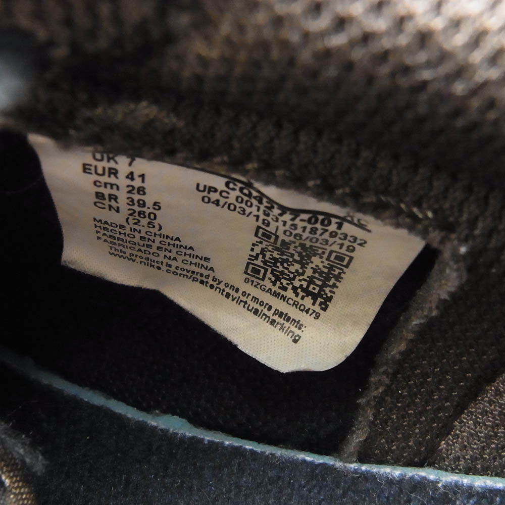 NIKE ナイキ CQ4277-001 Travis Scott Air Jordan 1 Low OG SP-T ローカット スニーカー ブラウン系 26.0cm【中古】