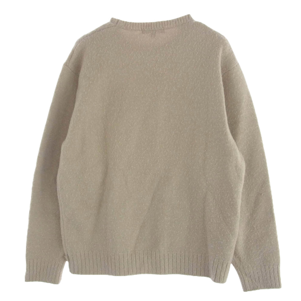 Supreme シュプリーム 21AW supreme pilled sweater パイル セーター ニット ベージュ系 M【中古】